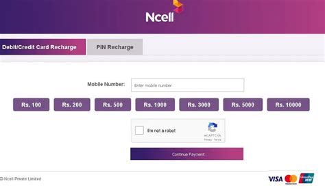 ncell recharge online.